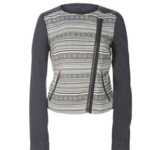 Aeropostale Womens Southwest Cropped Jacket